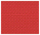 Red Poly Bass Guitar strap